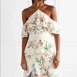 Alice + Olivia Golda Halter Dress Sz 4 NWOT